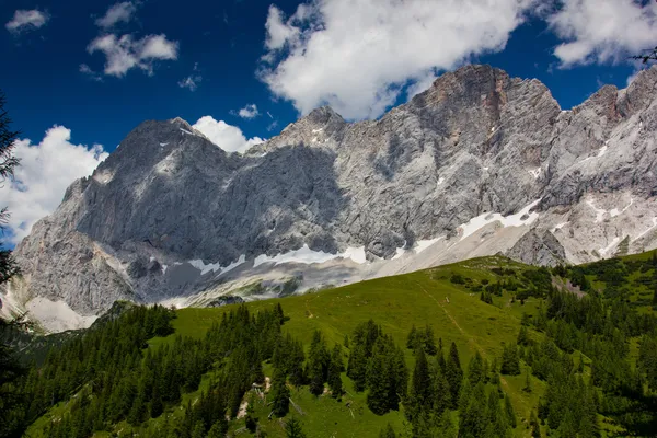 Panorama das montanhas — Fotografia de Stock