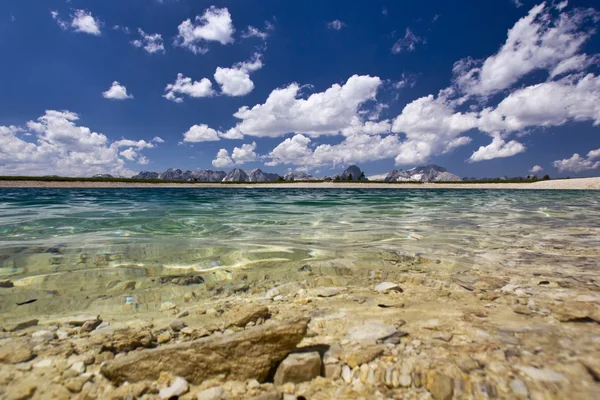 Panorama do lago — Fotografia de Stock