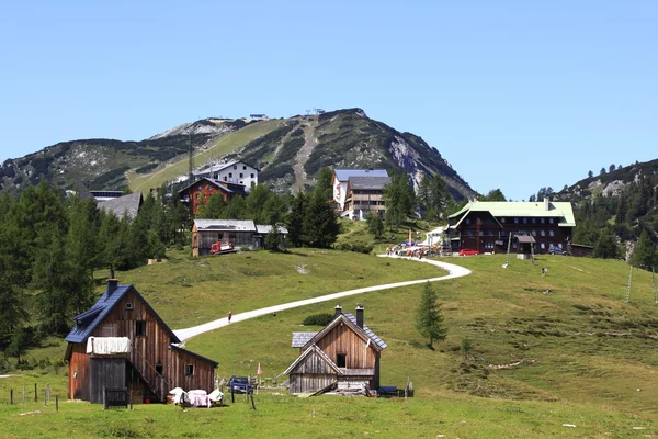 Österrike liten by — Stockfoto