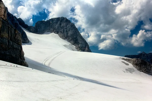 Áustria Dachstein panorama — Fotografia de Stock