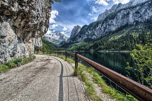 Áustria Kaprun panorama — Fotografia de Stock