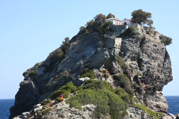 Chiesa sulla roccia — Foto Stock