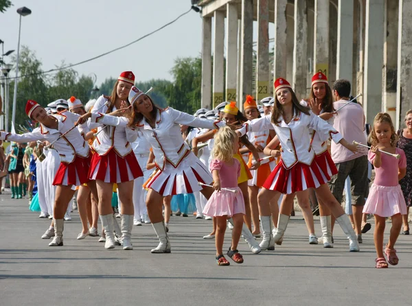 Belgrad båten carnival — Stockfoto