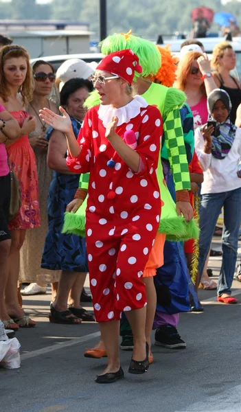 Carnevale in barca a Belgrado — Foto Stock