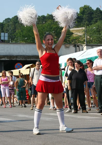 Belgrado boot carnaval — Stockfoto