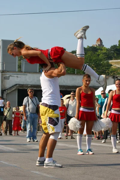 Belgrad båten carnival — Stockfoto