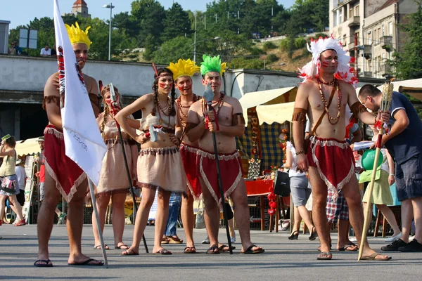 Belgrade Boat Carnival — Stock Photo, Image