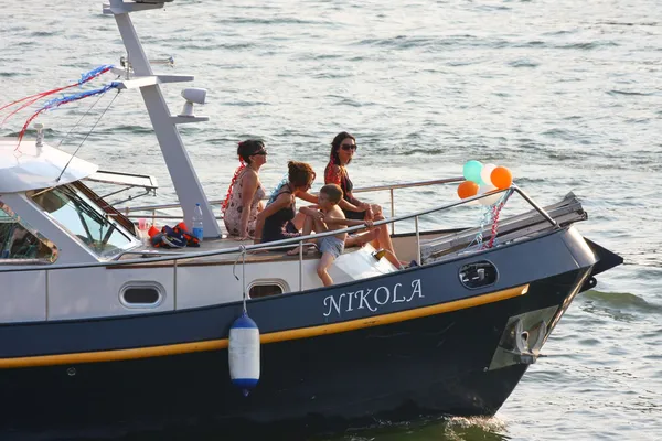 Belgrad łodzi karnawałowe — Zdjęcie stockowe