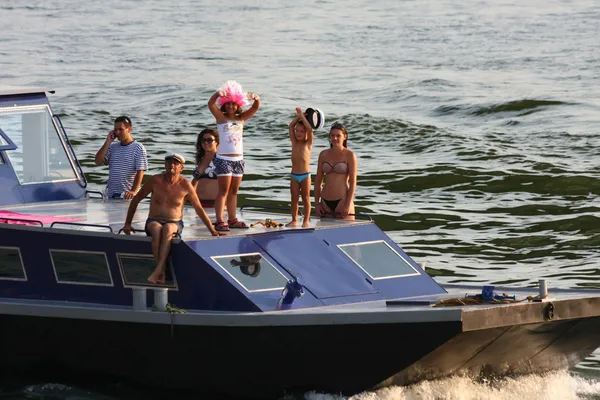 Belgrade Boat Carnival — Stock Photo, Image