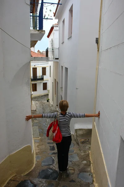 Narrow street — Stock Photo, Image