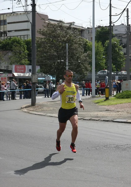 Maratona de Belgrado 2014 . — Fotografia de Stock