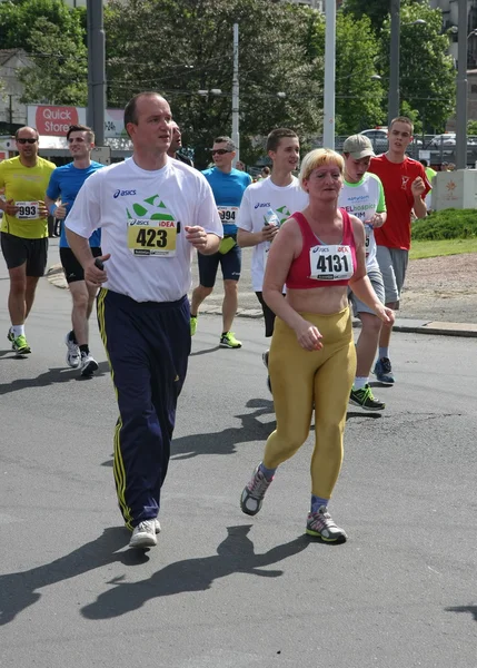 Maratona di Belgrado 2014 . — Foto Stock