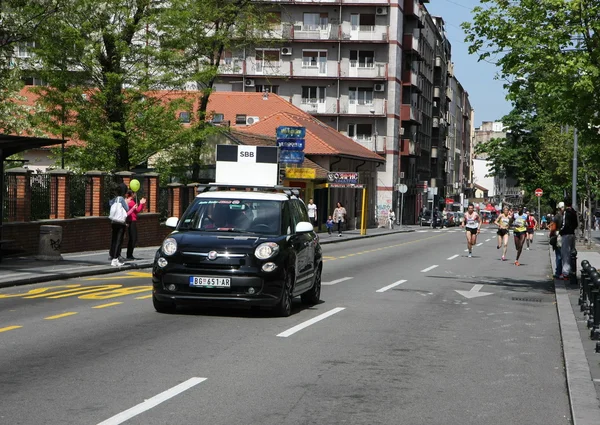 Belgrade Marathon 2014. — Stock Photo, Image