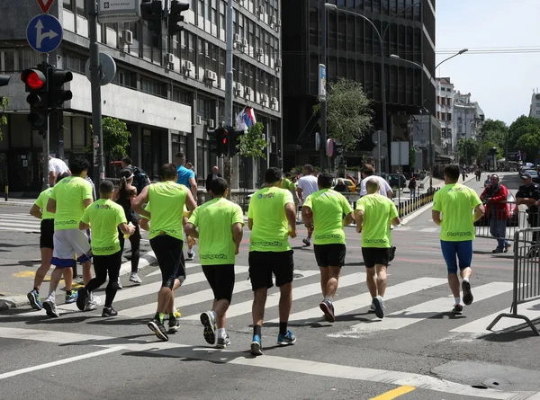 Marathon van Belgrado 2014. — Stockfoto
