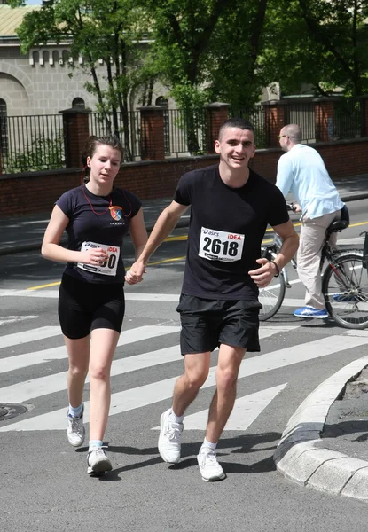 Marathon van Belgrado 2014. — Stockfoto