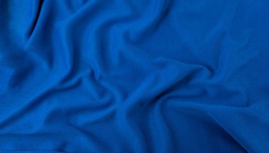 elegant abstract background of blue silk textile