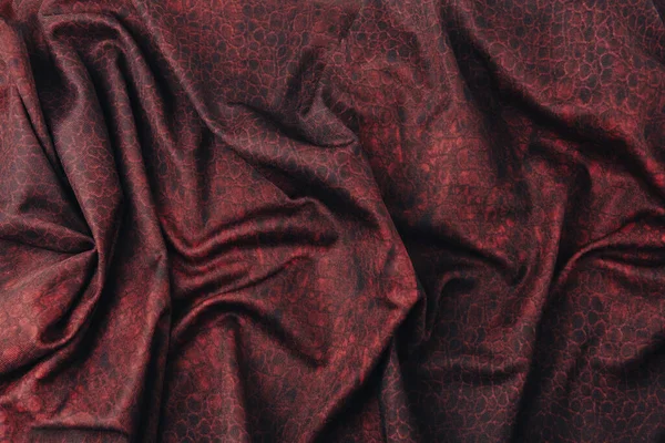 Elegant Background Textured Red Wine Color Cloth Wrinkles Use Background - Stock-foto