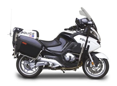Polisin motosiklet - yan görüş açı