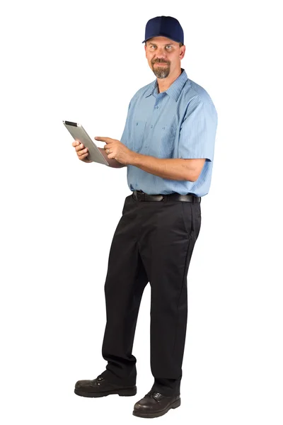 Service Technician Taking Order — Stock Photo, Image