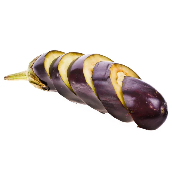 Sliced eggplant — Stock Photo, Image