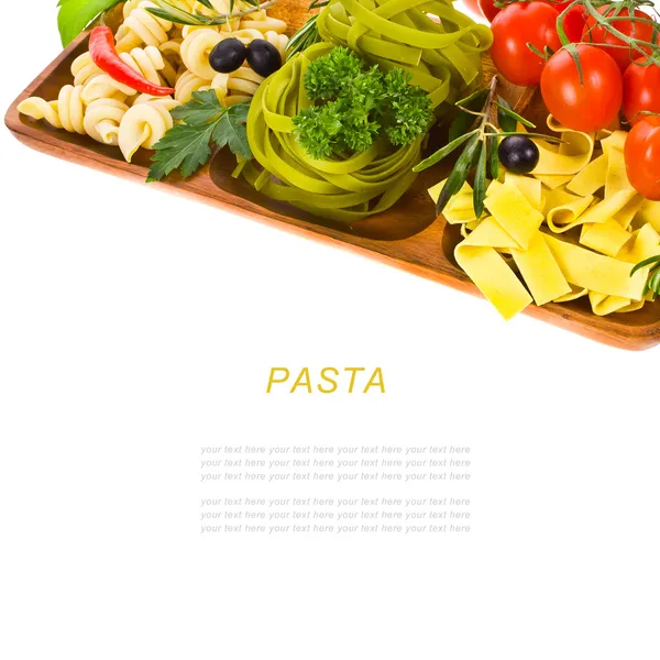 Italian pasta collection — Stock Photo, Image