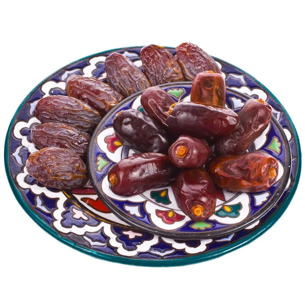 Fresh and large dry dates figs — Stock Photo, Image