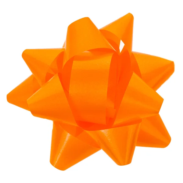 Closeup ribbon bow for gift box — Stock Photo, Image
