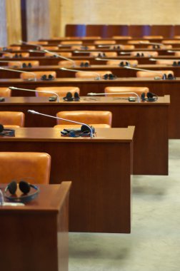 Boş konferans salonu