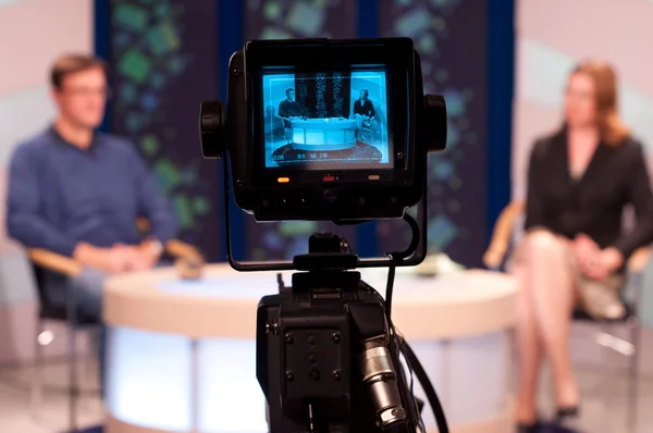 TV broadcast studio — Stock Photo, Image