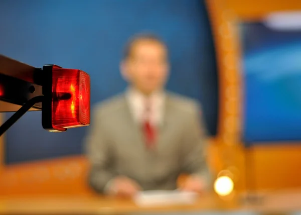 Estúdio de TV — Fotografia de Stock