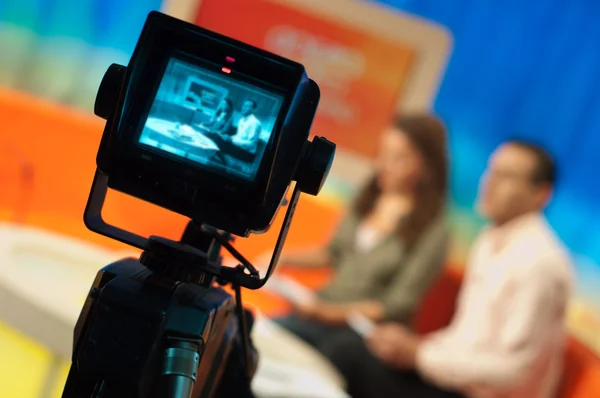 Estúdio de televisão — Fotografia de Stock