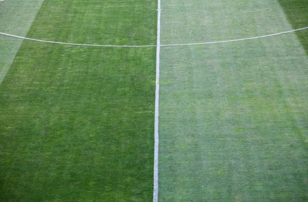 Futebol campo de futebol grama — Fotografia de Stock