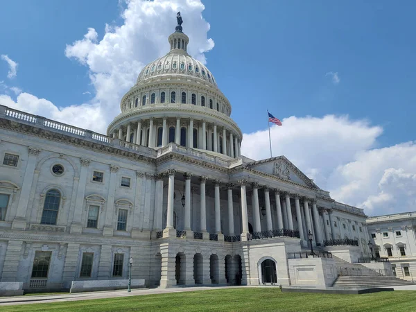 The United States Capitol Building and the House of Representatives Eastern facade, on Capitol Hill in Washington DC, USA.