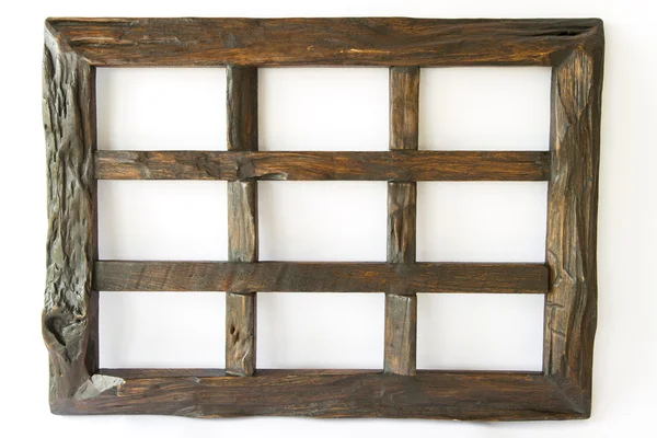 Dark wood picture frame. — Stock Photo, Image