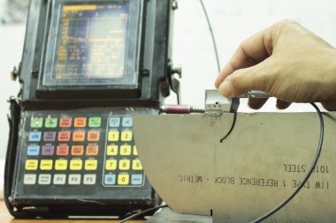 Ultrasonik test kalibrasyon standart probe