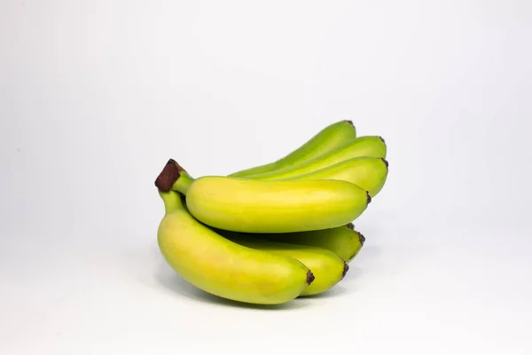 Knitting Bananas Yellow Bananas White Background — Stock Photo, Image