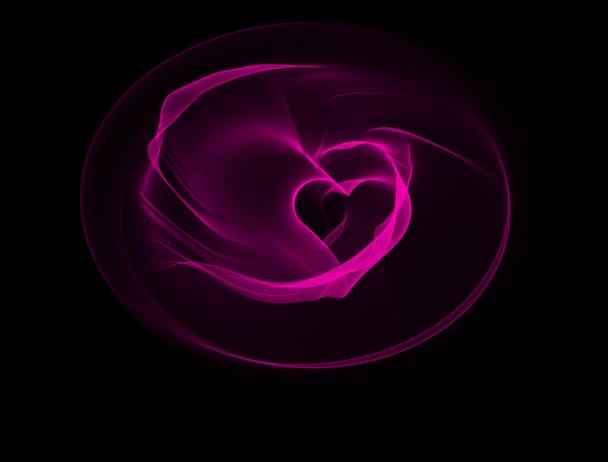 Valentines day heart animation