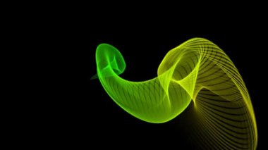 animasyon gibi soyut gökkuşağı dalgalar windows ekran koruyucu