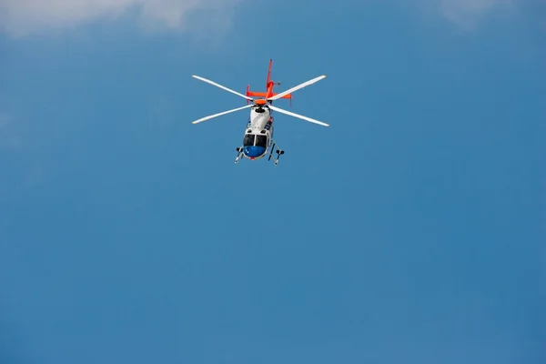 Medical helicopter performing on NATO days air show — Stock Photo, Image