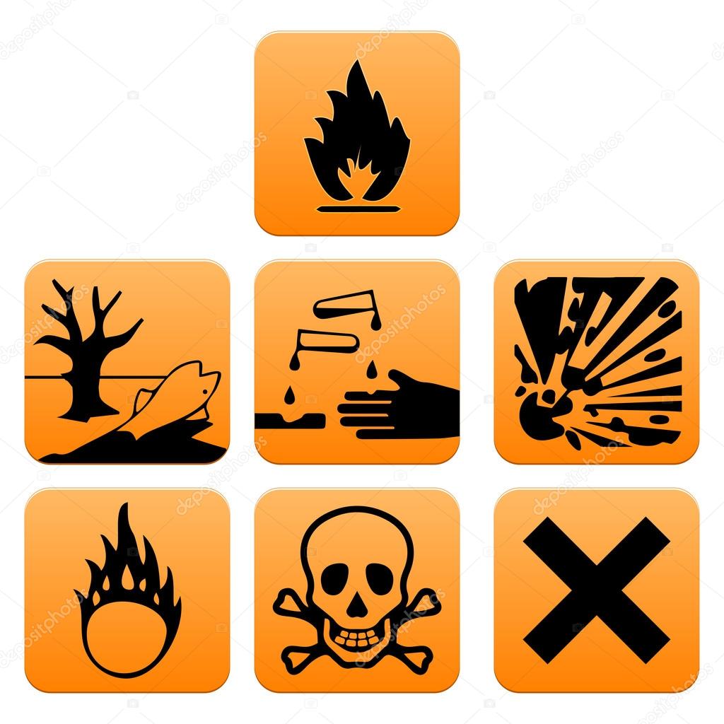 Hazard pictograms Europe standard Stock Vector by ©exty 45775391