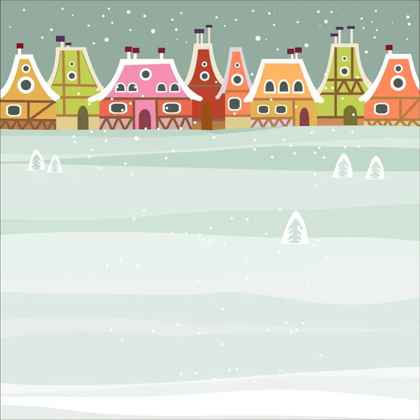 Winter background — Stock Vector