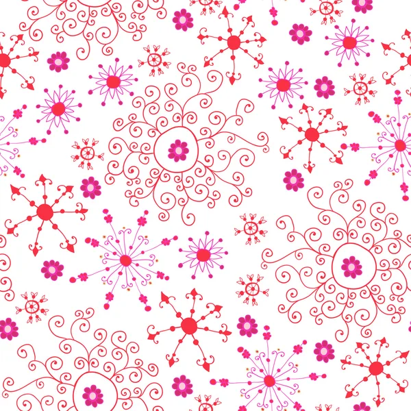 Bright lace seamless pattern. Valentine seamless — Stock Vector