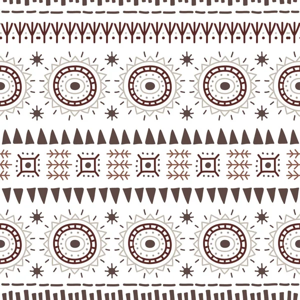 Navajo seamless pattern. Ikat background with traditional design texture — Stock Vector