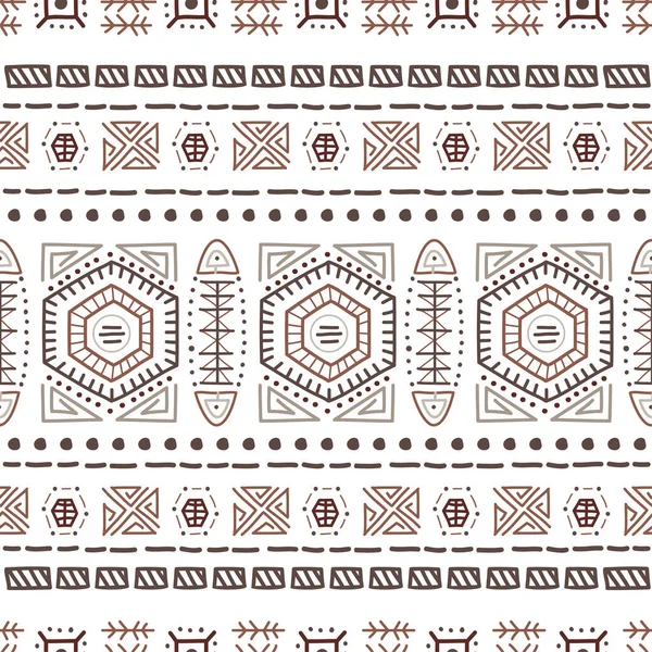 Navajo nahtloses Muster. Ikat Hintergrund mit traditioneller Design-Textur — Stockvektor