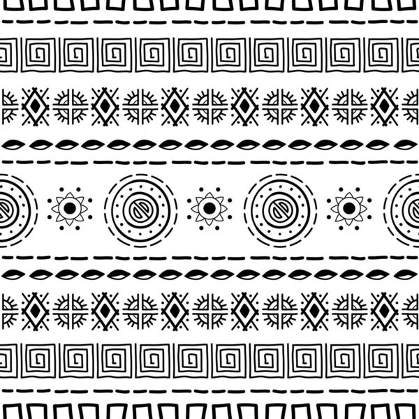 Navajo Seamless Pattern Ikat Background Traditional Design Texture Background Design — Stockvector