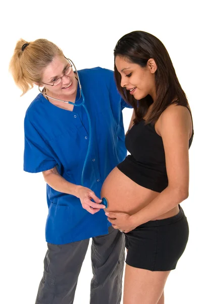 Sprawdzanie prenatalna — Zdjęcie stockowe