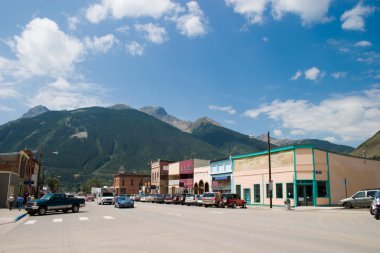 tarihi dağ maden kasabası