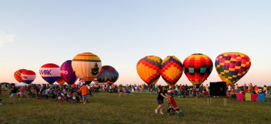 Sıcak hava balonu festivali