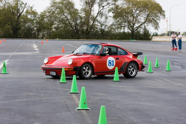 Porsche 911 σε autocross — Φωτογραφία Αρχείου