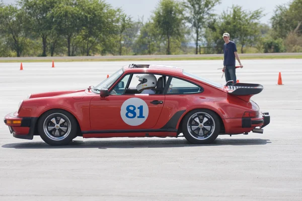 Porsche 911 på autocross — Stockfoto